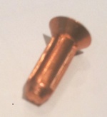 'S' Series Letterpress Parts Copper Rivet for 0449 brake lining